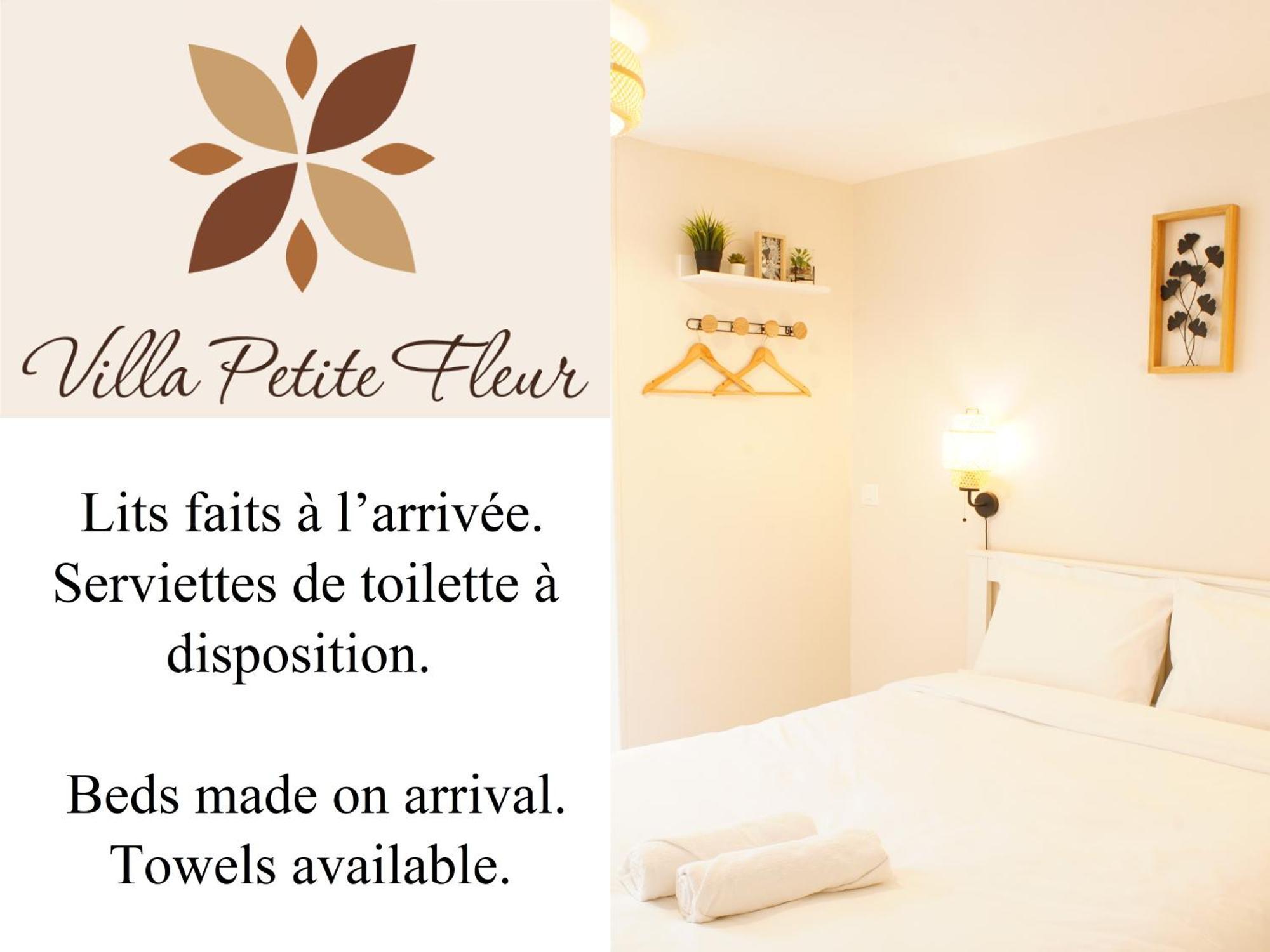 Villa Petite Fleur Proche Paris Cdg Disney Asterix Et Parc Des Expos ヴィルパリジ エクステリア 写真